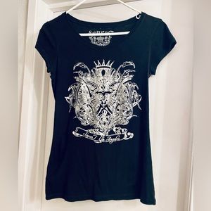 Women’s Seven 7 black t shirt